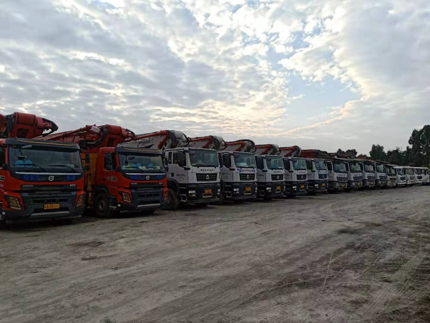 东莞混凝土泵车，租赁泵车，健力机械价格便宜